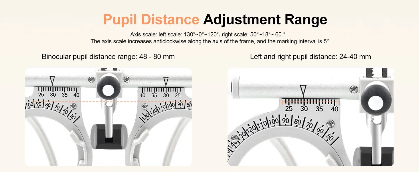 Trial Lens Frame Optometry Equipment Eye Exam Frame TF-4880B Optical Shop Supplies Vision Testing Tools