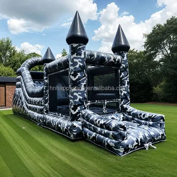 Commercial inflatable bouncer with slide new design bounce house slide combo Cheap price inflatable jumping castle  for sale