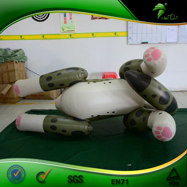 Inflatable Snow Leopard Custom Inflatable Leopard Cartoon Animal Figure with SPH