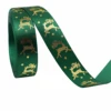 Reno verde dorado-1,6 cm * 10 yardas