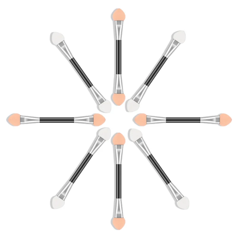 
 Оптовая продажа, косметические кисти, инструмент для макияжа, набор теней для век, набор для однократного нанесения основы, двойная кисть, поставщики косметических средств на заказ  