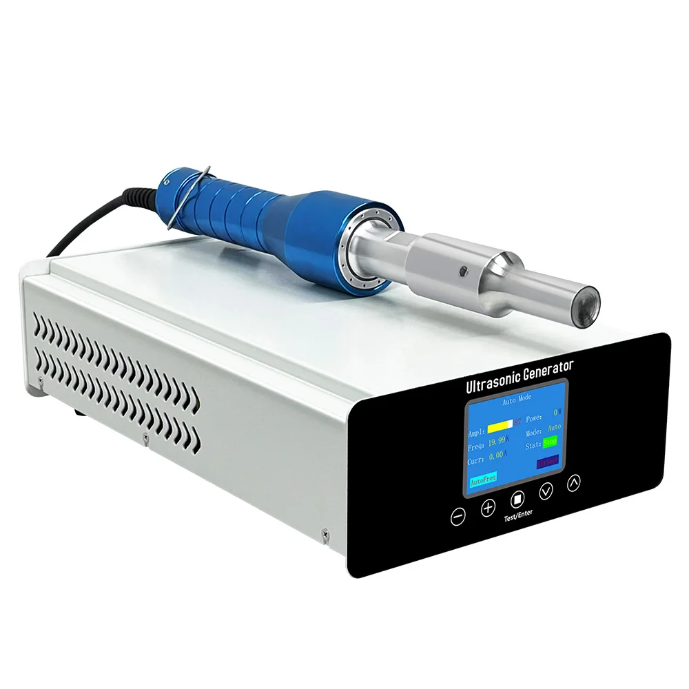 Hand-held Ultrasonic Welding Machine for Sewing Edge Positioning of Clothing Fabrics