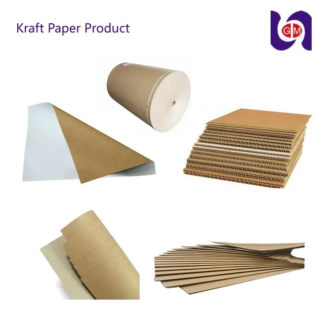 Waste Paper Recycling Machine Prices Brown Carton Kraft Paper Product Making Machinery Production Line