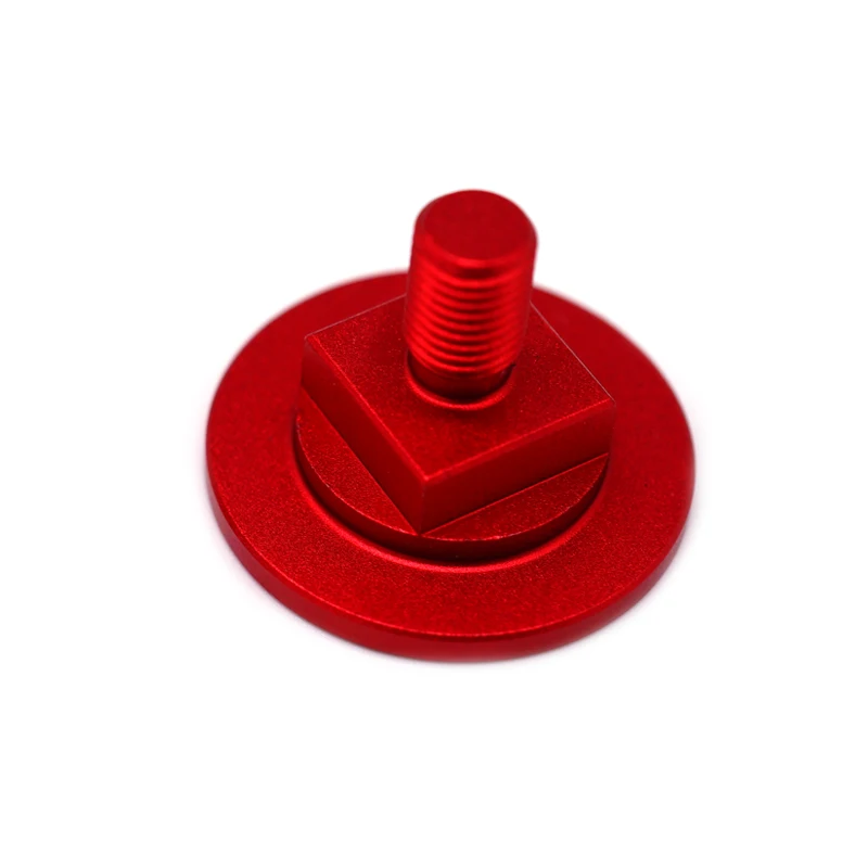 Factory Custom Helmet Screw Cnc Lathe Nut Cnc Milling and Turning Bolt Pineapple Knurling Screw for Motorcycle Helmet