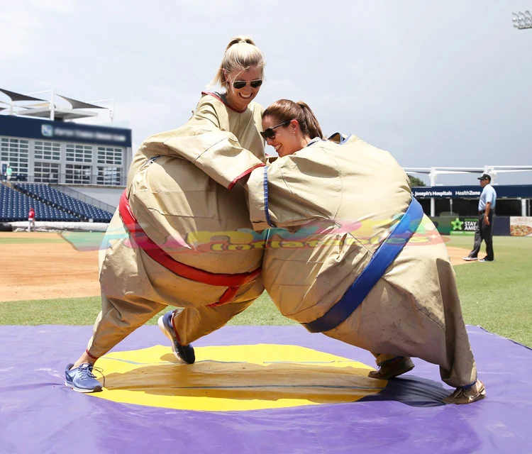 Outdoor interactive foam costume fighting games kids and adults inflatable sumo wrestling suits Alibaba