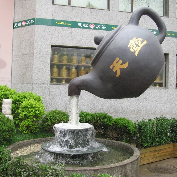 Modern Outdoor Cheap Metal Simple Fountain Bronze Bowl Water Fountain