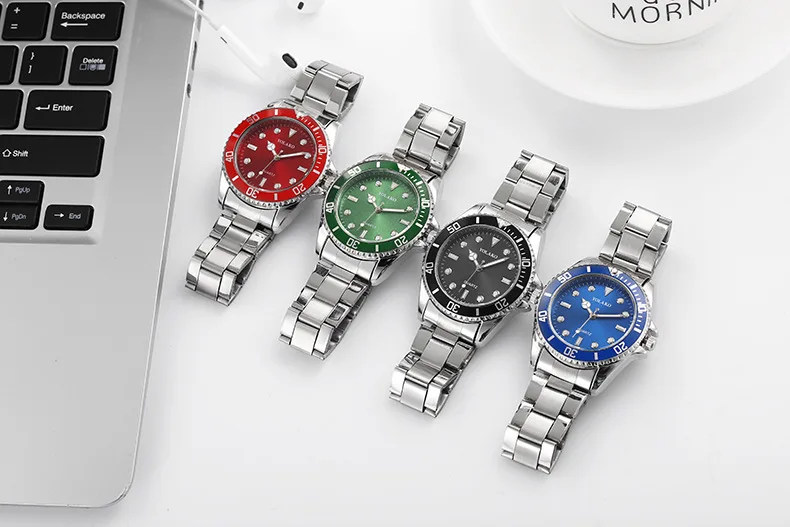 2024 Luxury Classic Men Watches Men Fashion Sport Watches YOLAKO Stainless Steel Date Analog Quartz Watch Reloj Hombre
