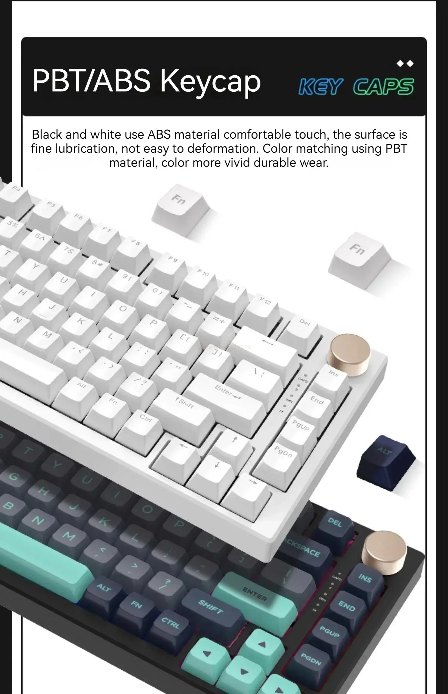 VGN N75 Pro Mechanical Keyboard - Wireless, RGB, & Hotswap