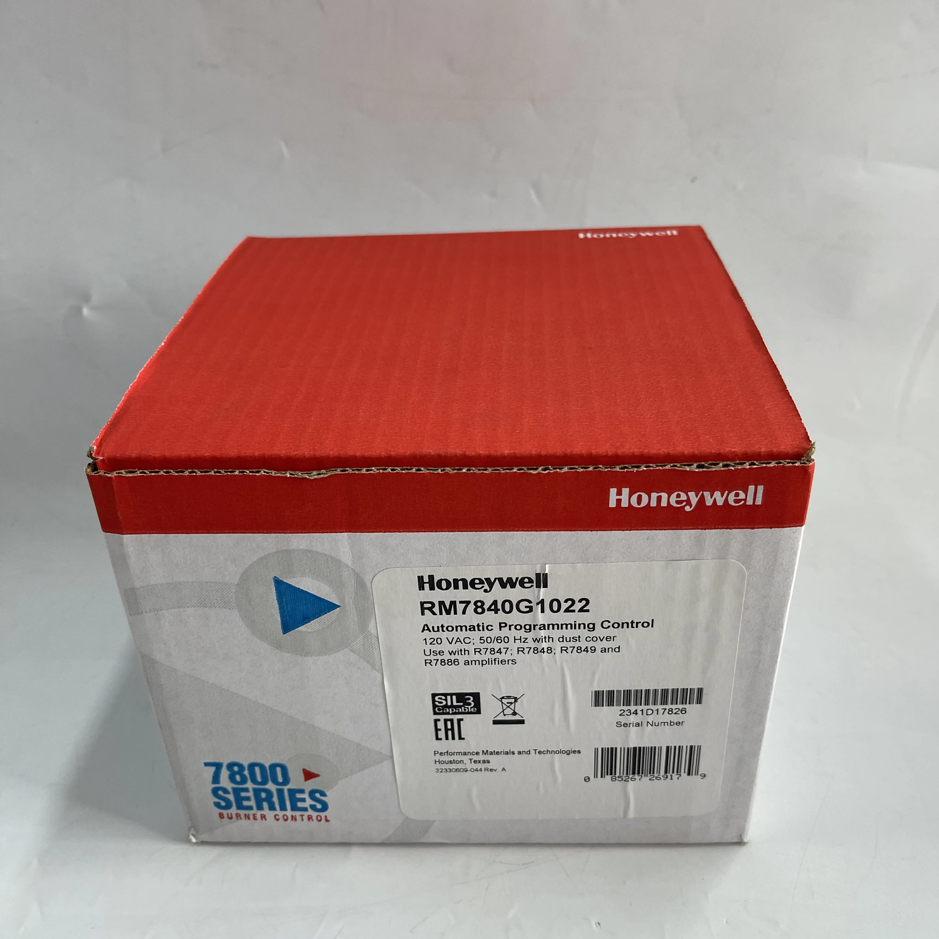 Honeywell Burner Automatic Programming Control RM7840G1022