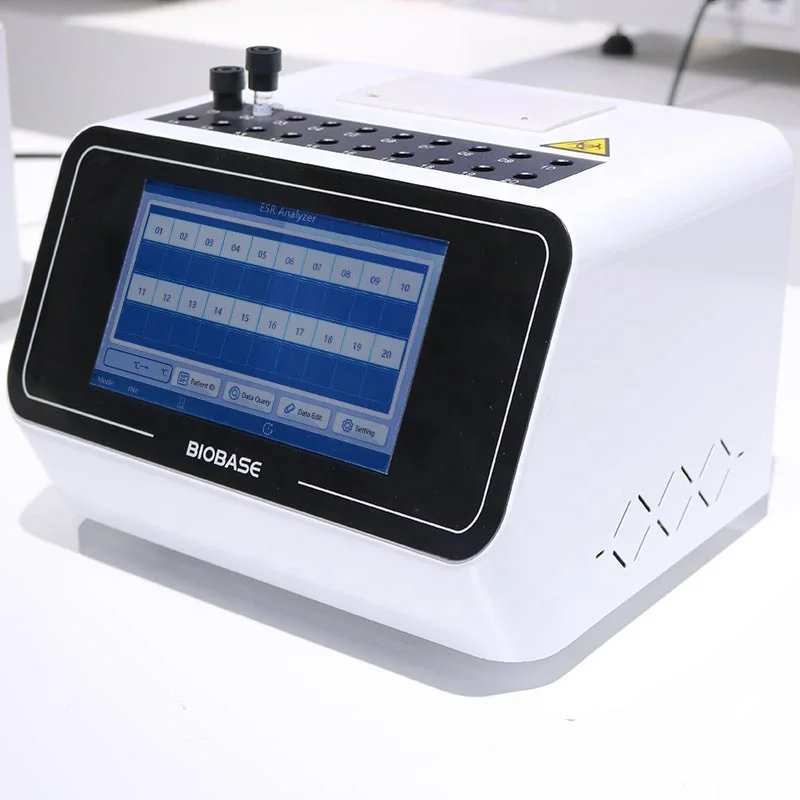 Biobase China Auto ESR Analyzer with 7-inch Color Touch LCD Screen Auto ESR Analyzer for Labs