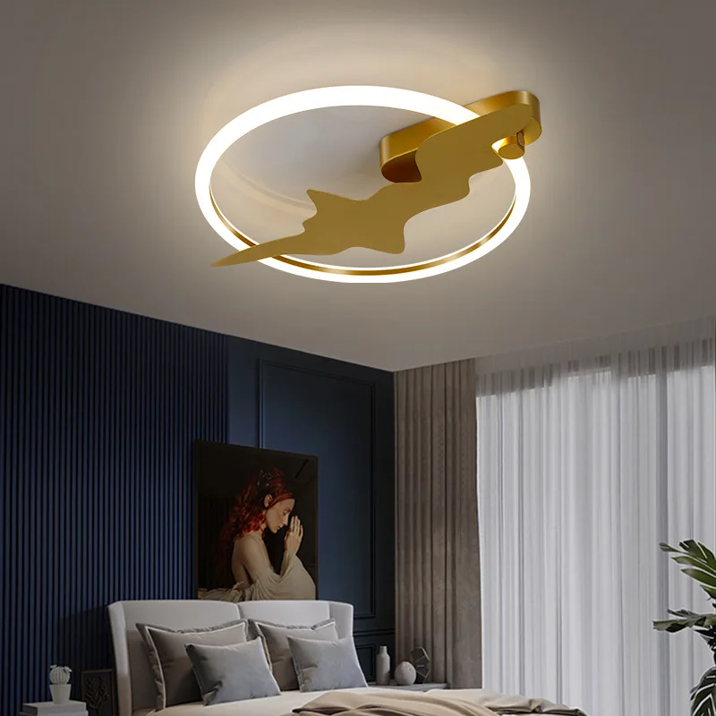 2021 New style led ceiling light round simple modern household ceiling lamp surface install ceiling light for bedroom