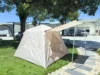 Inner square inflatable tent