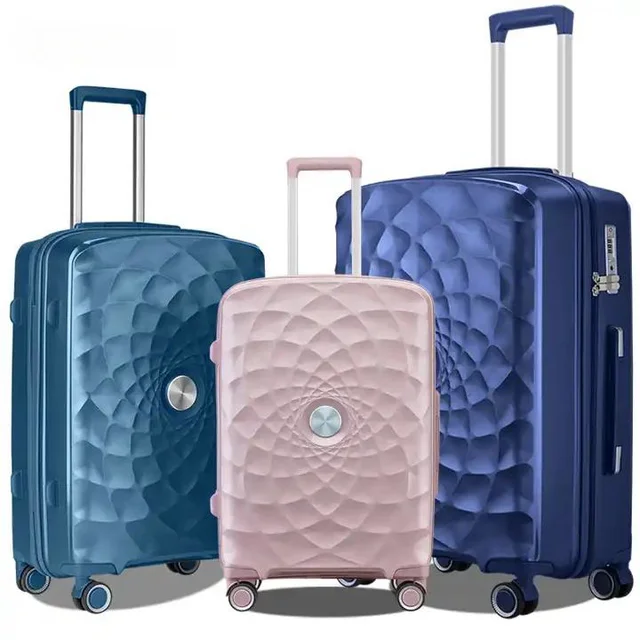 Wholesale 20 24 28 Inch Pp Travel Suitcase Customized Luggage Sets