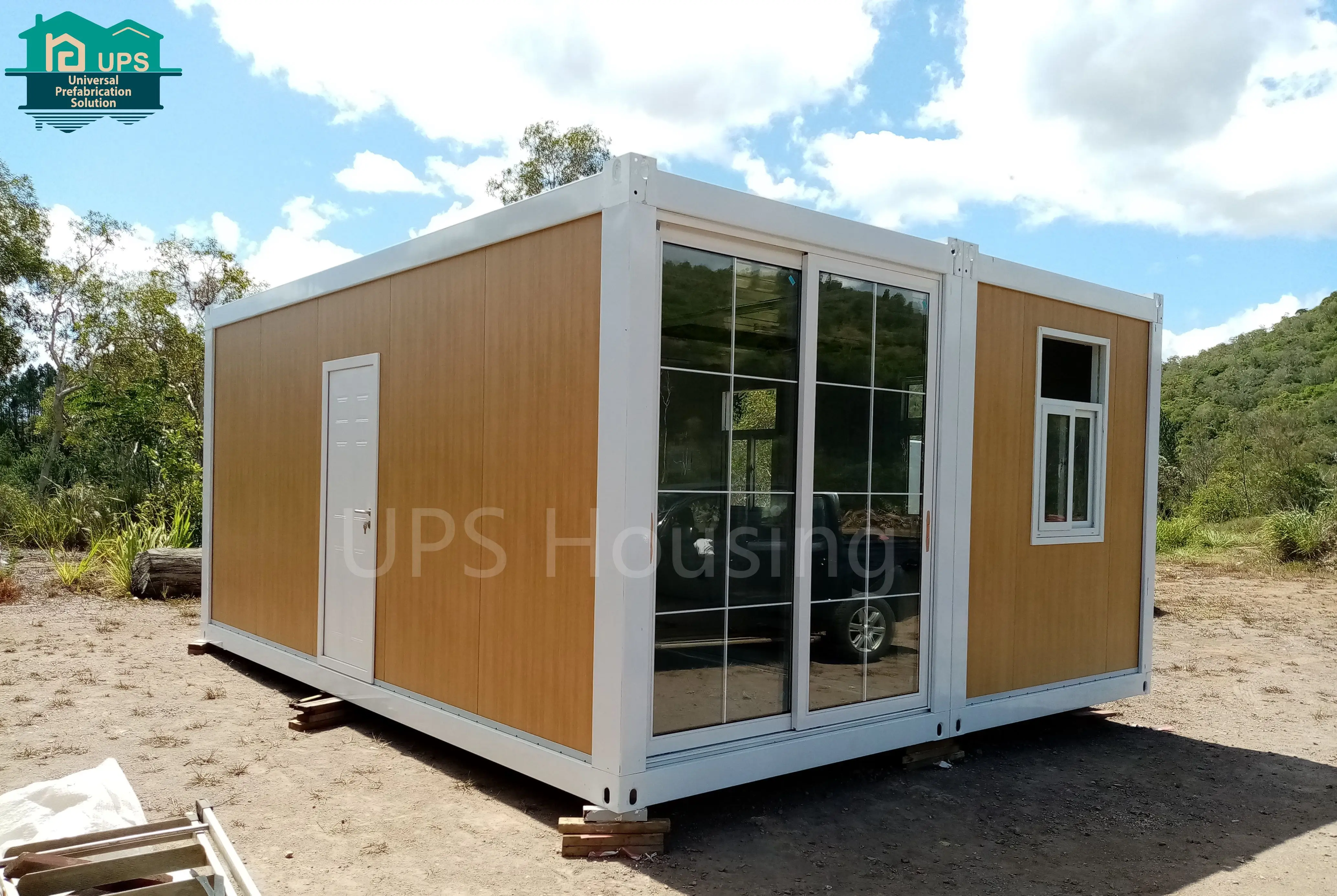 2025 for Econel Quick Build Large Prefab Houses Fast Efficient Container Steel Construction for Villas Carports for Gym Bathroom