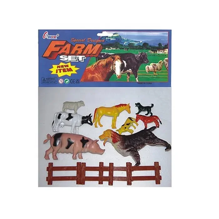 Low Price Artificial Model Play Set Plastic Farm Animal Toy