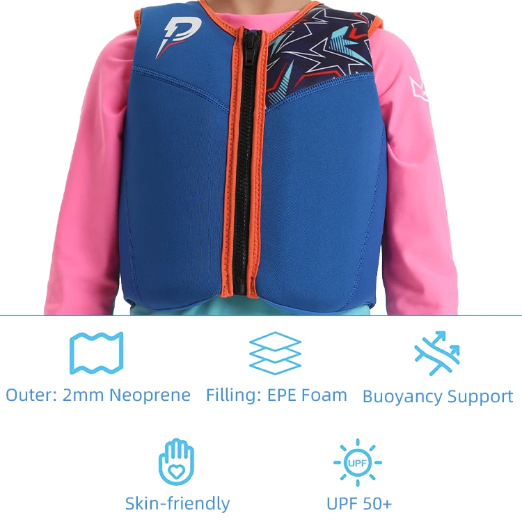 Top Quality Child Floating Vest Life Jacket Swimming Water Sport Kids