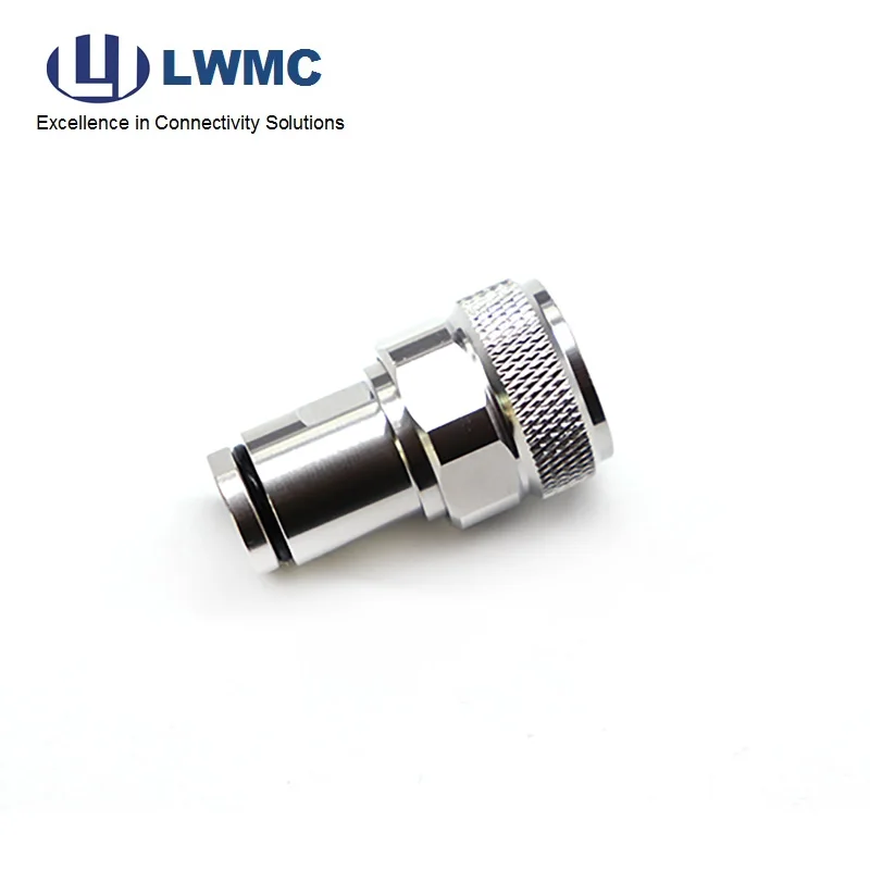 product 6 ghz n male clamp for hyperflex5 cable rf connector-21