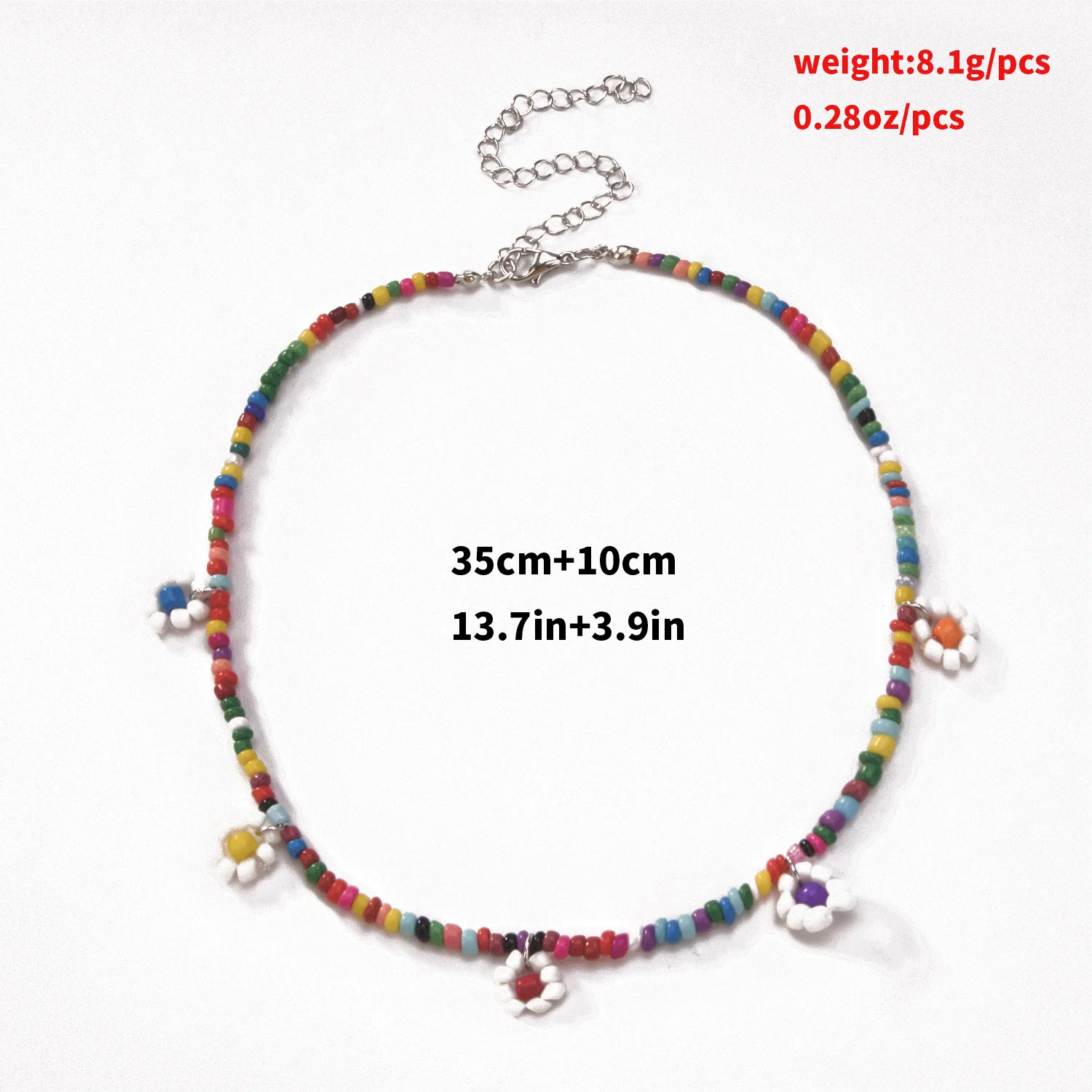 Nuoro Trendy Colorful Strand Beaded 