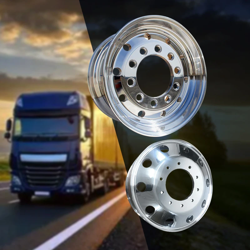 Truck wheels of Aluminum material  22.5 Aluminum wheels