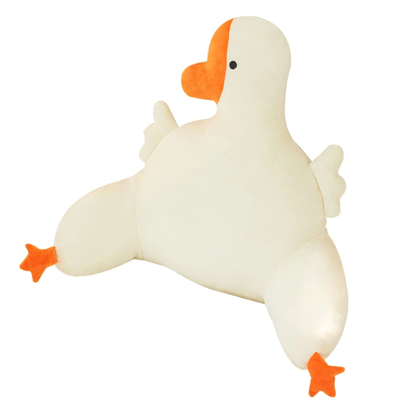 Customized Goose & Duck Multifunctional Plush Home Pillow & Office Chair Waist Cushion Self-Designed Series PP Cotton Filling