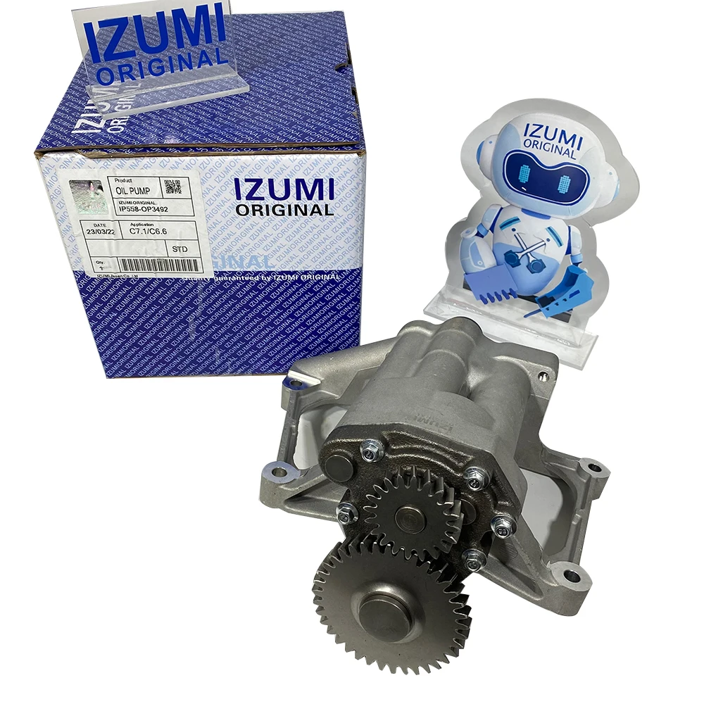 IZUMI Original Oil Pump Machinery Engine Parts 6D34TL-SK200-6 6D34