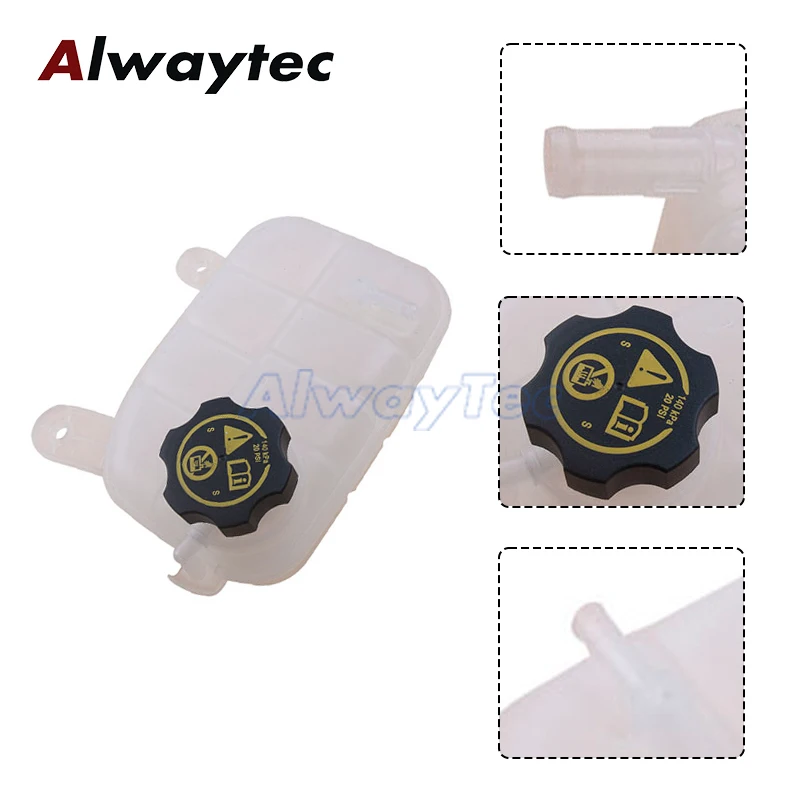 Auto Part Radiator Coolant Expansion Header Tank Reservoir Tank Coolant Overflow Tank with Cap