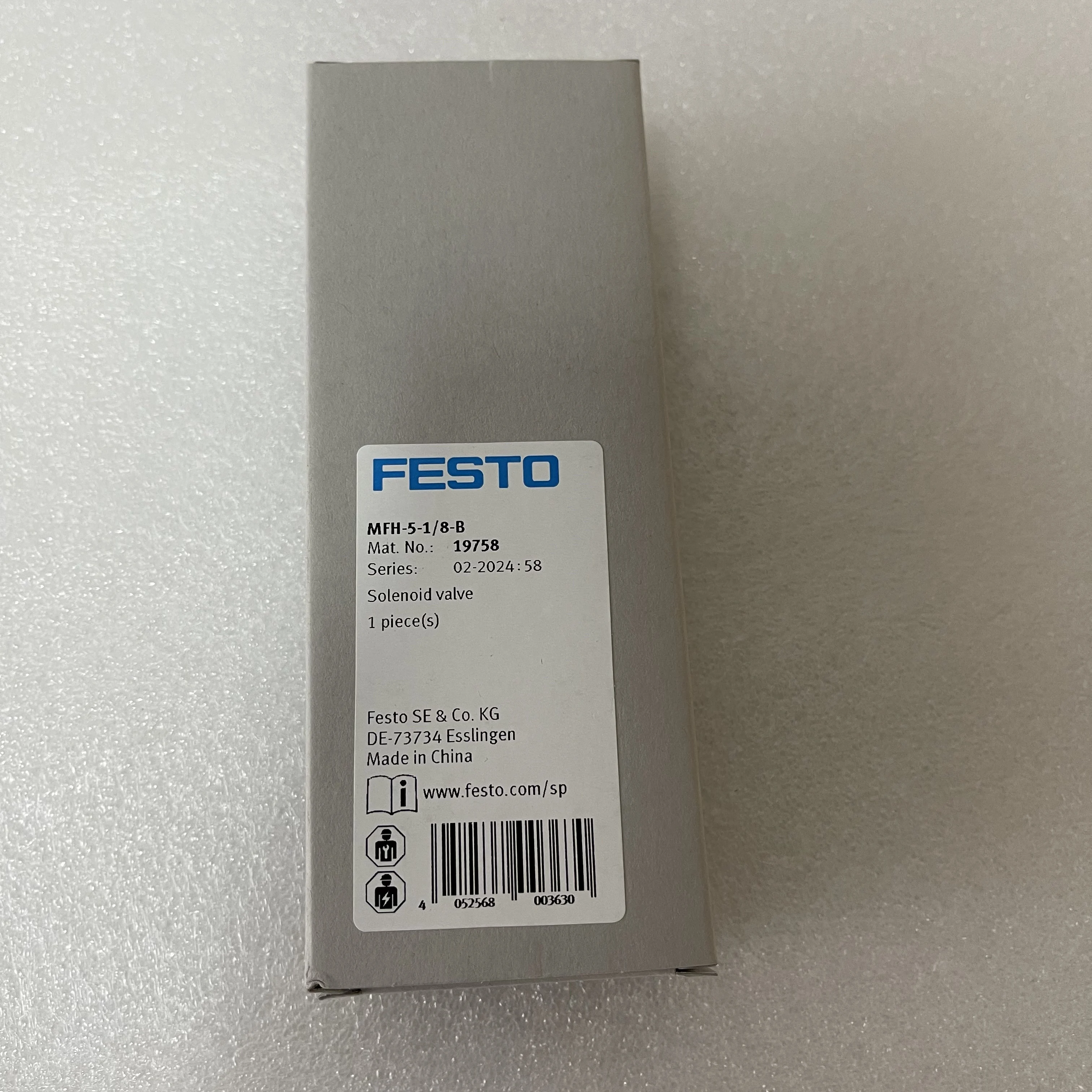 Festo Solenoid Valve MFH-5-1/8-B