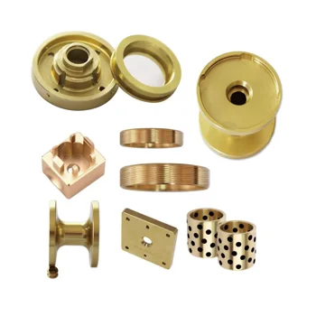 Custom Brass CNC Turned Components High Precision Machining Service
