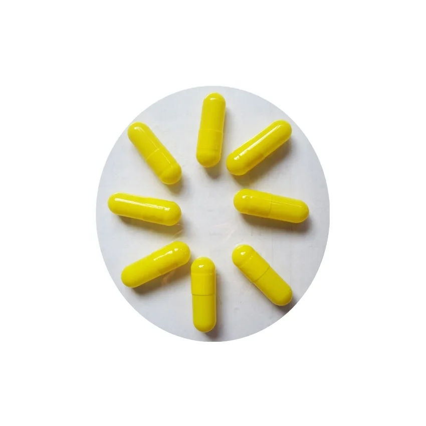 Халяль фармацевтический Размер 00 Пустые овощные капсульные оболочки прозрачного цвета