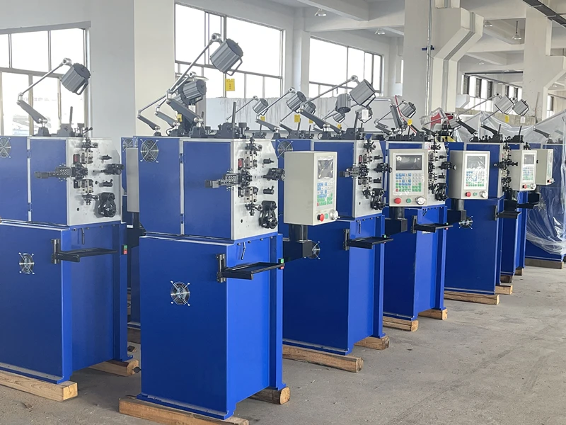 CNC-8208 2 Axces Cnc Spring Coiling Machine, CNC Oil Seal Spring Manufacturing Machine,spring Washer Making Machine