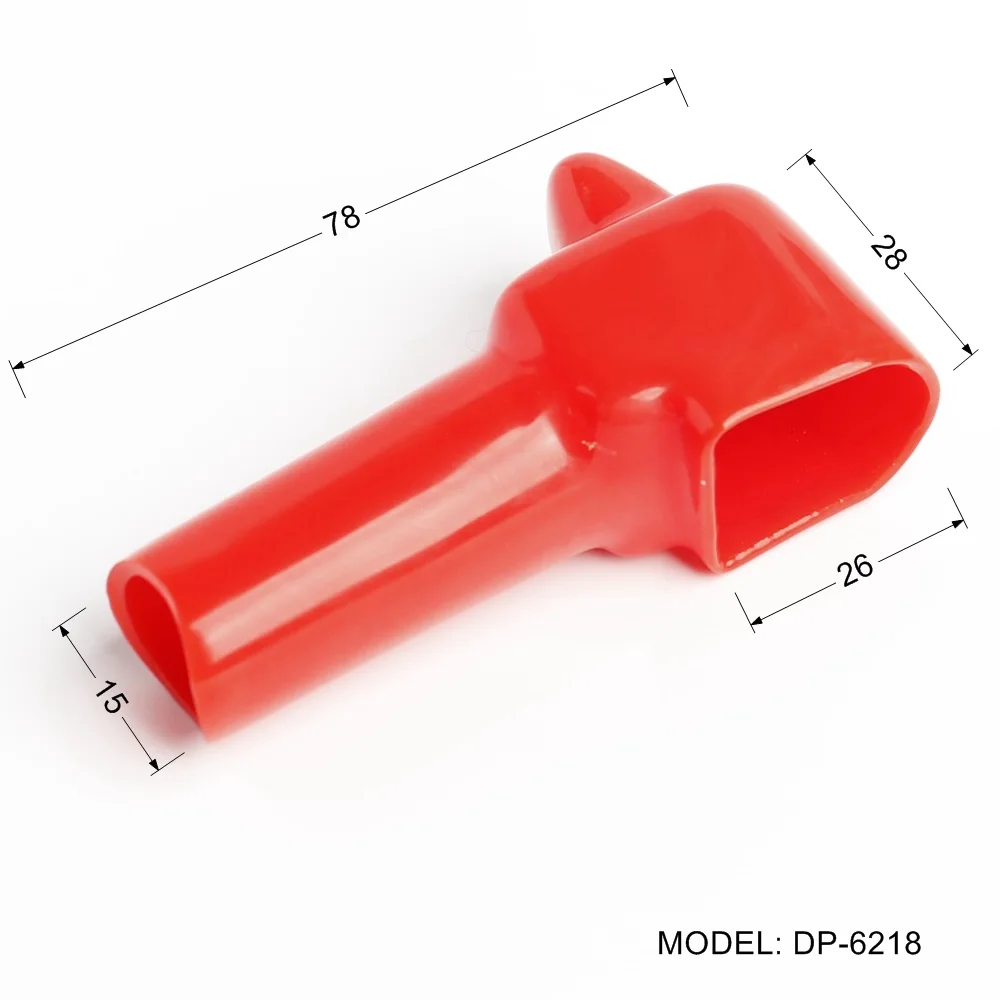 PVC Soft Plastic Battery Terminal Cover Rubber Cap Insulating Rubber Covers