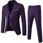 Men Wholesale Men Suits 3 Piece Business Blazer Suits Set Wedding Suits For Men