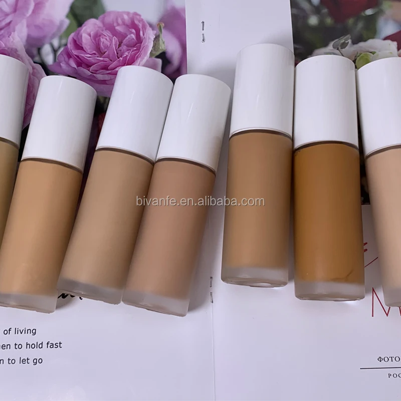 2020 Free Shipping Sample Custom No logo Cosmetics Makeup Products Shade 4 Miss Rose Foundation