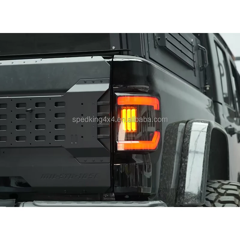 سبيدكينج جودة عالية جديدة بالجملة ضوء خلفي LED لسيارة جيب رانغلر جلادياتور لنموذج JT 2019+ ضوء خلفي