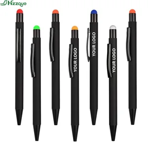 Luxury Branded Custom Logo Ballpoint Pens 1.0mm Metal Sports Body Personalized & School Business Gift Use Cheap Wholesale