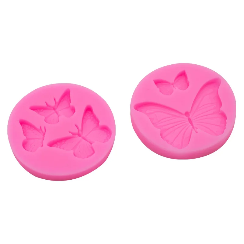 Small Filigree Butterfly And Moth Coaster Silicone Mold Assortment