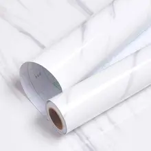 Modern Self-Adhesive PVC Marble Wallpaper Waterproof and Oil-Proof for Kitchen bathroom and Interior Decoration Household Use