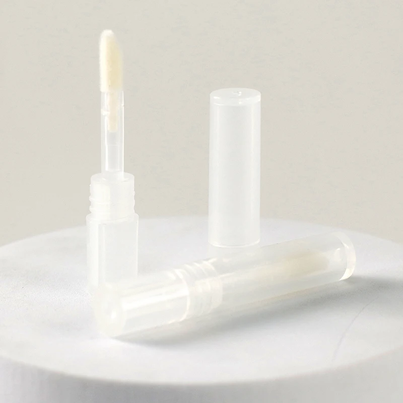 New Arrival Recycle Material Pcr Matte Transparent Mini Lip Gloss Tube ...