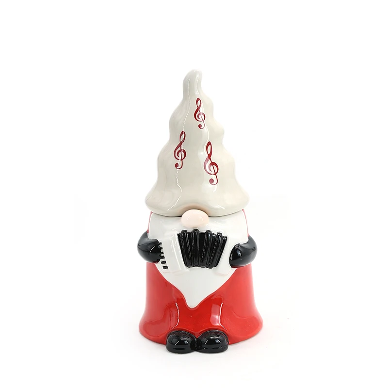 Christmas Ceramic Tableware Christmas Music Old Man Kitchen Tabletop Decoration Cute Pepper Pot Christmas Party