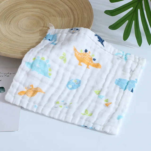 Stride New Life Soft Muslin Baby Cotton Towel Reusable Breathable Square Bath Towels for baby