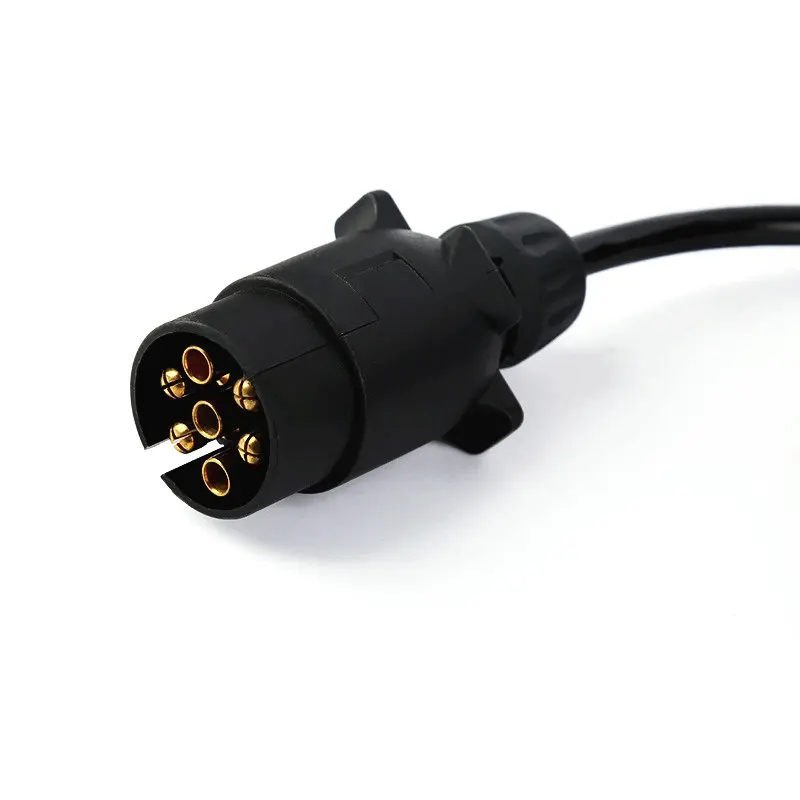 UncleS Stromkabelluken - Elektrische Kabelluken 12,7 Cm Rund Mit Abdeckdeckel Für Anhänger, Boot & LKW