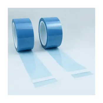 Light Blue PET Single side Temperature resistant refrigerator tape fixing tape bundling tape