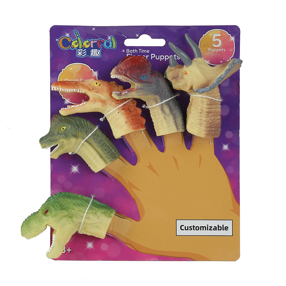 Oriate Marionnettes à doigts de ferme animale, marionnettes de bain sans BPA pour bébé, jouets de piscine pour bébé, 10 animaux, jouets de voyage pour tout-petits, sacs de rangement pour théâtre de