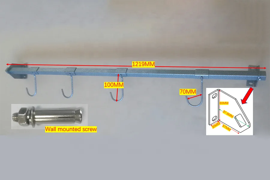 4 вешалки для хранения велосипеда настенный велосипедный Стеллаж с металлическим