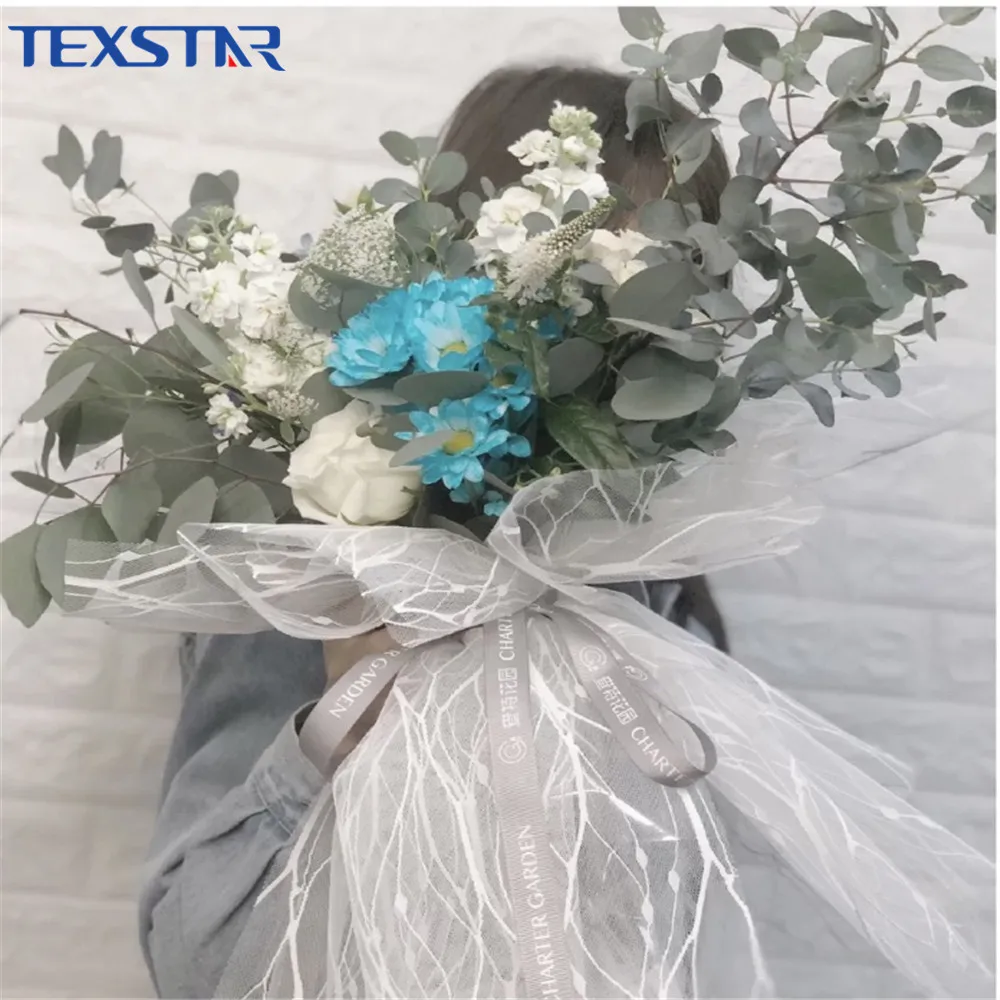 Spider Mesh Net Fabric for Wrapping Flowers/Gift Packing/Party Decoration