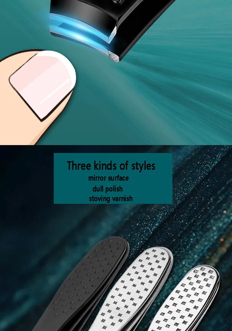 product factory hot sale stainless steel folded nail clipper beauty tool toe nail cutter-5