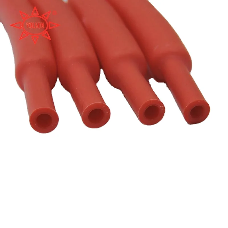 غلاف كابل SBRS ثنائي الجدار من مادة البولي إيثيلين القابل للانكماش بالحرارة، مناسب للتطبيقات ذات الجهد المنخفض