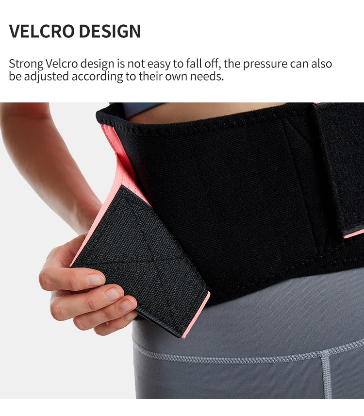Gym Sweat Waist Trimmer Lumbar Support Trainer Shaper Back Brace