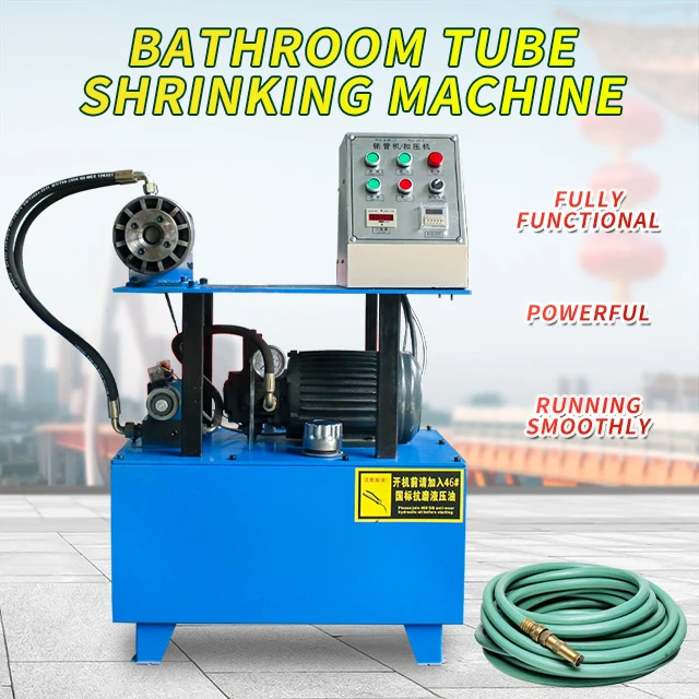 Wanrun Compression Machine Stainless Steel Braided Inner Tube Chrome Brass Fitting Flexible Shower Hose Crimping Machine