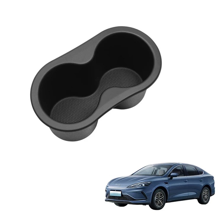 Maremlyn Car Central Control Cup Holder for BYD Seal 05 DMI TPE Plastics Armrest Center Console Organizer Interior Accessory